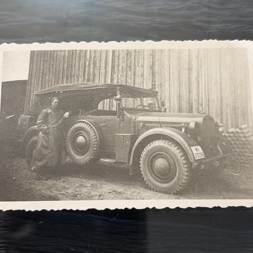 Wk2 foto wehrmacht pkw horch - foto,