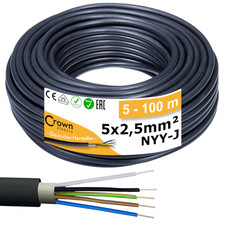 Erdkabel NYY 5x2,5mm² |