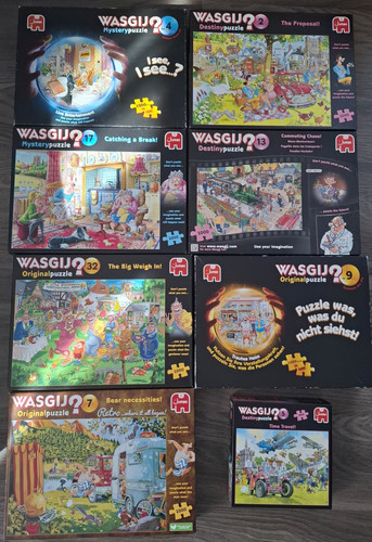 Jumbo wasgij puzzle konvolut - wasgij,