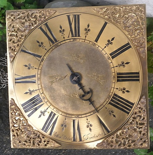 30hr longcase clock dial - clock,