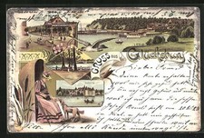 Lithographie Glücksburg