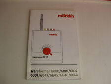 MÄRKLIN 6000 6001 6002 6003