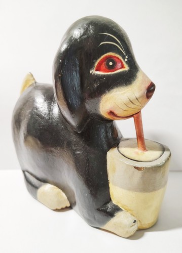Süsser biertrinkender hund - süsser, hund-