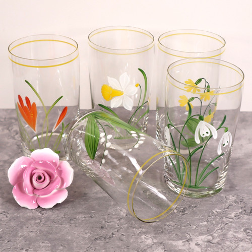 Vintage saftglas wasser - vintage,