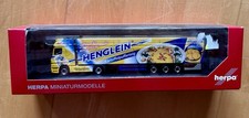 Herpa LKW 1:87 MB Henglein Kartoffelpufferteig in PC Vitrine 