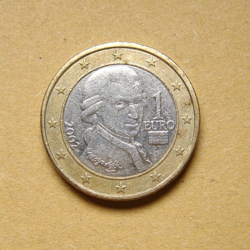 Euro münze 2002 - münze,