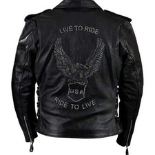 LIVE TO RIDE RETRO BLACK