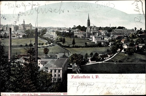 Falkenstein vogtland - ak,
