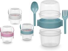 MÜSLIBECHER 800ml Löffel