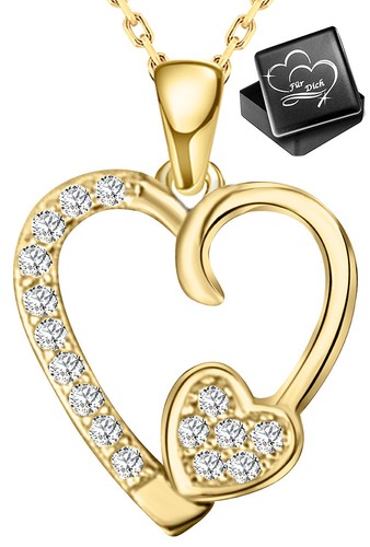 Herz kette anhänger 925 - kette,