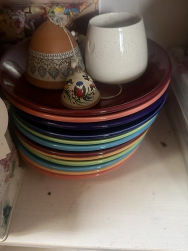 Bunte suppenteller aus - 12,