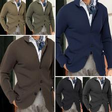 Herren-Strickjacke mit