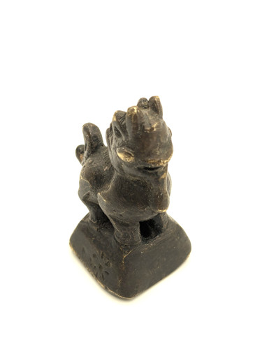 Antikes bronzegewicht asien - bronzegewicht,