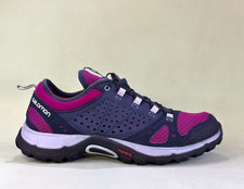 Salomon Damen Sportschuhe,Freizeitschuhe Sneakers.Svhwarz Lila Gr 40 2/3.Wie neu