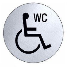 Car sticker toilet loo