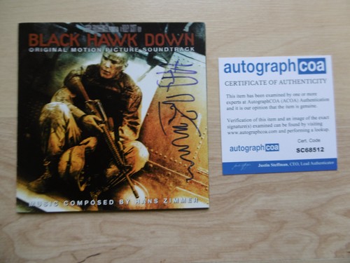 Hans zimmer original autogramm - original,