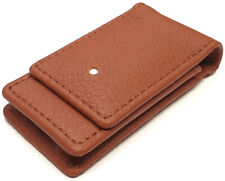 Dunhill White Spot Terracotta Finish Ledertasche für Rollagas Feuerzeuge (LA2020)