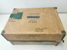 U.S. 1966 dated cardboard shipping container for Canopy, personnel Para Type T-1