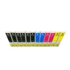 12x Patrone für Epson workforce WF-7015 7515 7525 3010 DW 3520 3530 WF-3530 3540