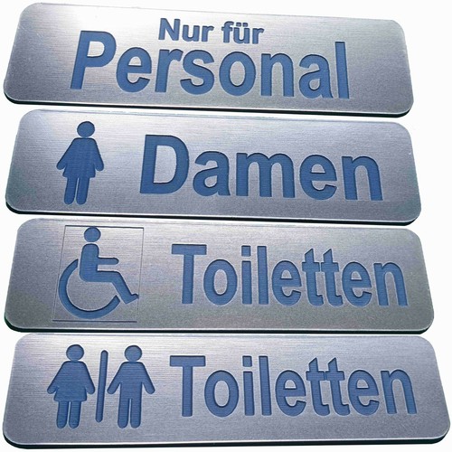 Toilettenschild türschild - toilettenschild,