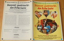 KOMMT PUDELNACKT, DAS ERBE LACHT - Werberatschlag ´82 - NADIA CASSINI Olinka