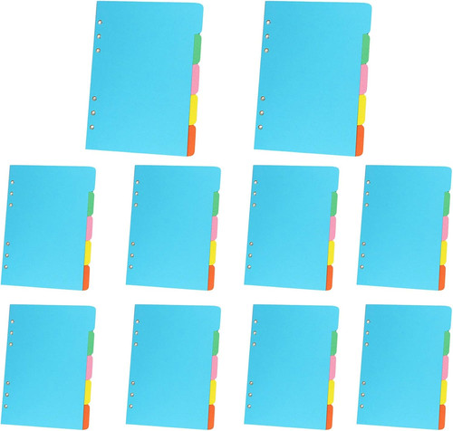Farbige register dividers - register, a6