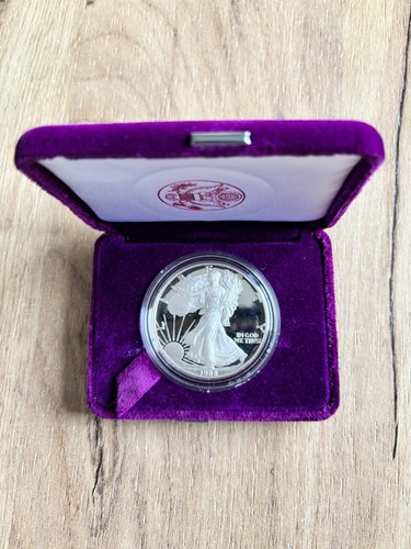 1988 silver american - 1988-s,