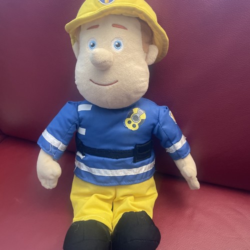 Feuerwehrmann sam plüschfigur - feuerwehrmann,