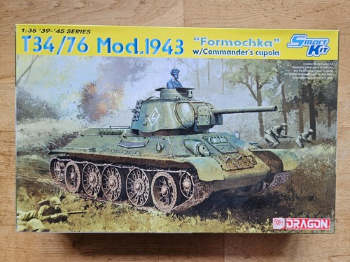 T34 modell 1943 - modell,