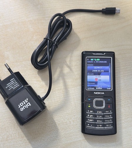 Nokia 6500c typ - 6500c, schwarz