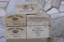 2 x Weinkiste Holz für je 6