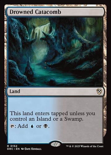 Mtg drowned catacomb - drowned,