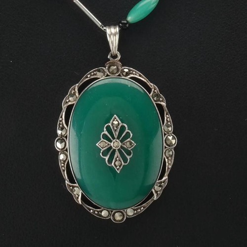 Vintage art deco halskette - vintage,