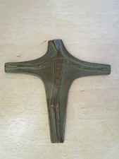 Bronze Kreuz Jesus 15,5 x 16