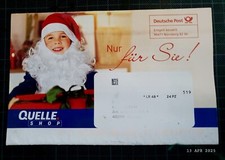 QUELLE  Werbe-Brief 2006 - Faltbrief zu Weihnachten- SAMMLER