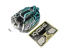 Kyosho Karosserie 1:8 für Inferno NEO 4.0 VE Type.2 weiß und grün KYOIFB122WG In