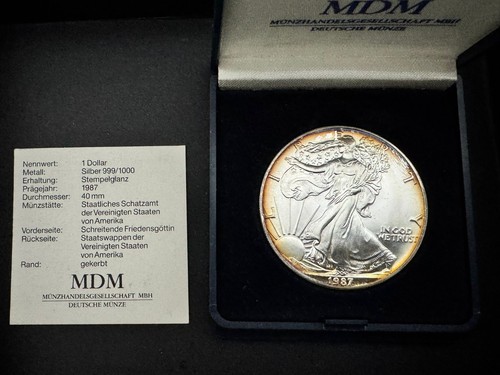 1987 usa silver - 1987, dollar