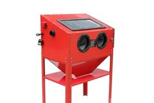 SANDSTRAHLKABINE, SANDSTRAHLER, PROFI SANDSTRAHLKABINE MIT SICHERHEITSHANDSCH...