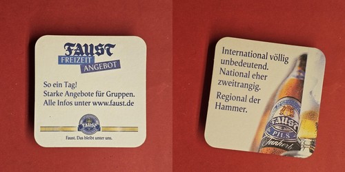 Faust ein tag brauerei - faust, tag!