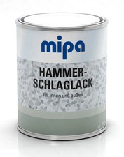 Mipa Hammerschlag Effektlack,Metallschutz,Rostschutz Lack,HK 170 resedagrün750ml