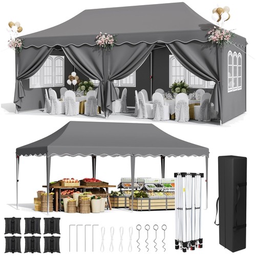 Pavillon 3x6m partyzelt - 3x6m,