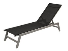 Gartenliege Rollenliege Gartenmöbel Liege CORSICA Alu, wetterfest 2. WAHL