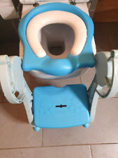 Kind WC Steighilfe, Toilettensitz,weich gepolstert m. 1 Stufe, f. WC/Sitzh.42 cm