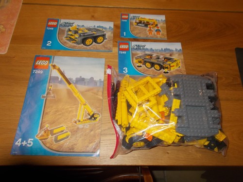 Lego city baustelle 7249 - baustelle,