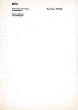 Schema für Braun CEV 520 