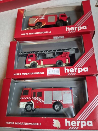 Herpa feuerwehr konvolut - herpa,