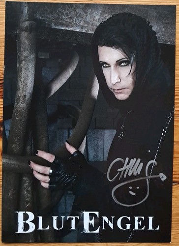 Blutengel orig autogramm - orig,