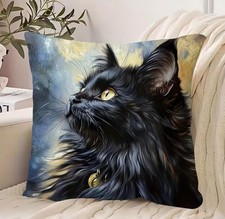 Katzen Motiv  Deko Kissen