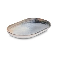 AMBITION Servierplatte Servierteller Flachteller Keramik Teller Madera 20x13cm