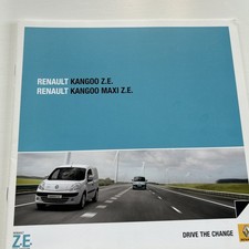 Prospekt Renault Kangoo Z.E. und Kangoo Maxi Z.E . 05/2012 mit Preisliste